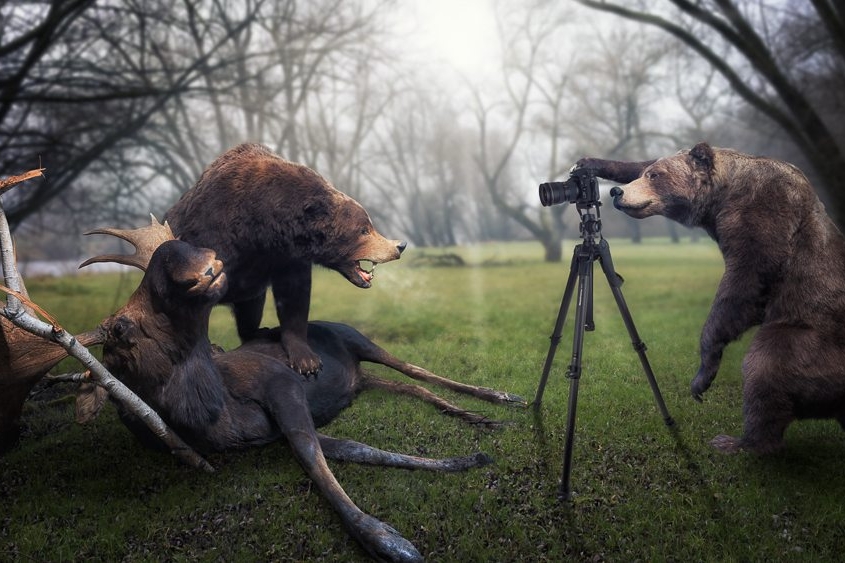 Just two trophy hunters